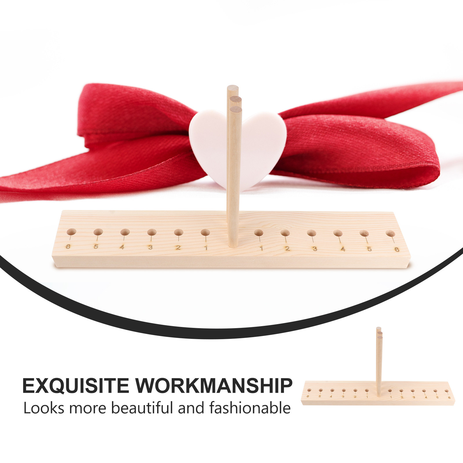Wooden Bowknot Maker Tool for  - Pom Pom Maker Tool 评论和价格