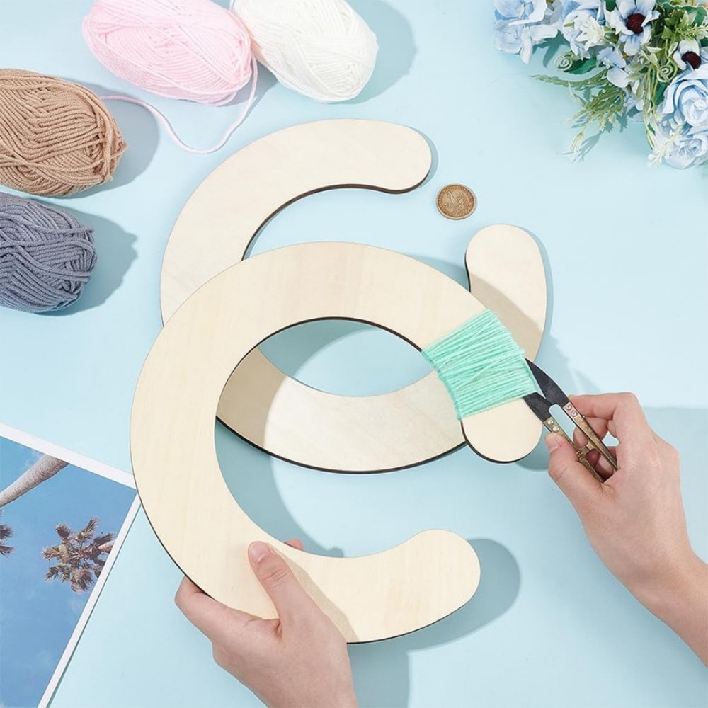 2pcs Wooden Pom Pom Maker Set  - Pom Pom Maker Tool 评论和价格